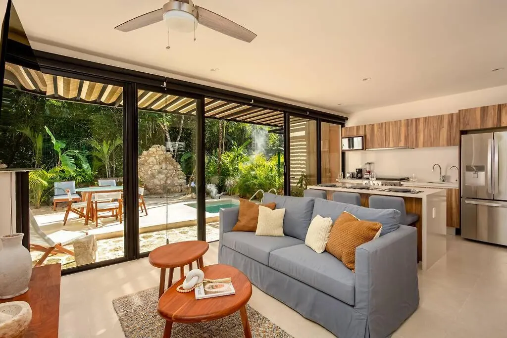Hermosa Casa En La Selva, Alberca Privada Tulum 0*,