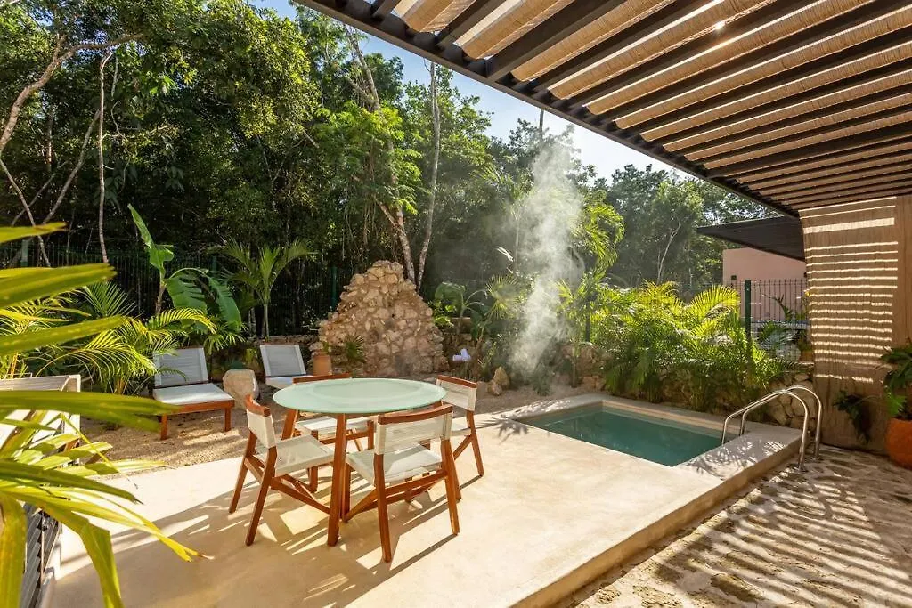 Hermosa Casa En La Selva, Alberca Privada Tulum 0*,